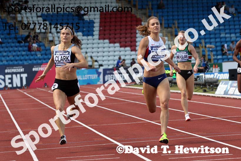 Womens 400 metres, British World Championship Team Trials, Alexander Stadium, Birmingham
